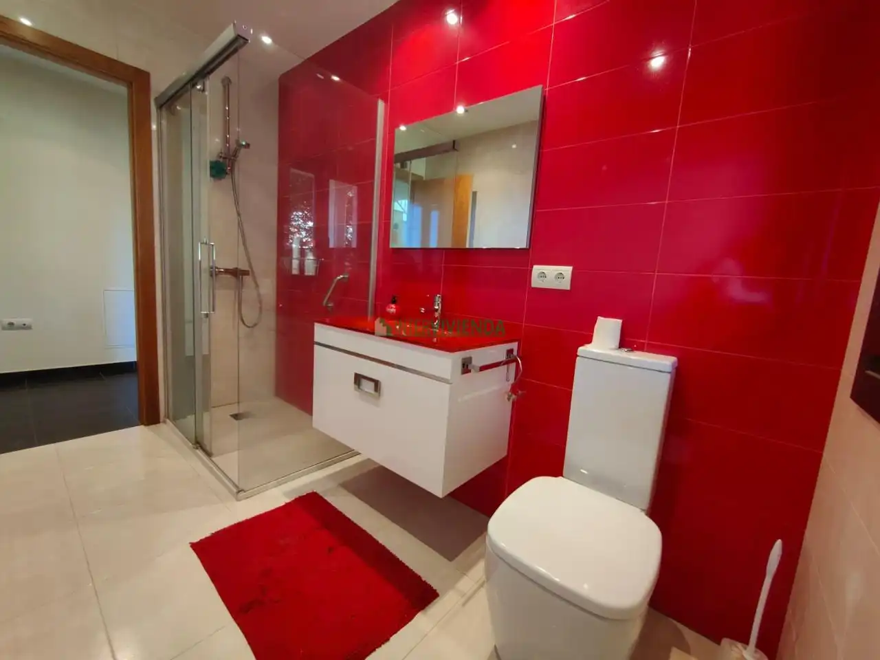 Baño de Casa o chalet en venta en Moaña con Calefacción, Jardín privado y Terraza