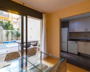 Cuina de Dúplex en venda en  Barcelona Capital amb Calefacció, Jardí privat i Terrassa