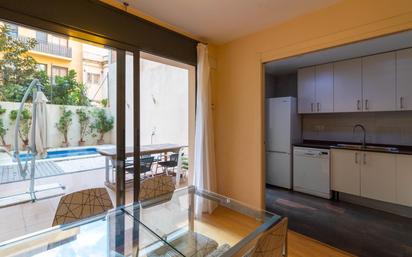 Kitchen of Duplex for sale in  Barcelona Capital  with Heating, Private garden and Terrace