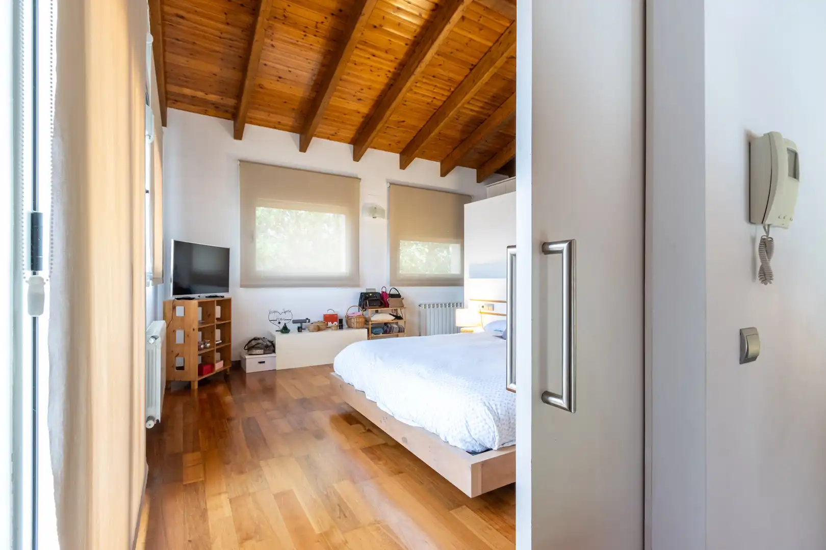 Bedroom of Detached homes for sale in Sant Cugat del Vallès  with Air Conditioner, Heating and Terrace