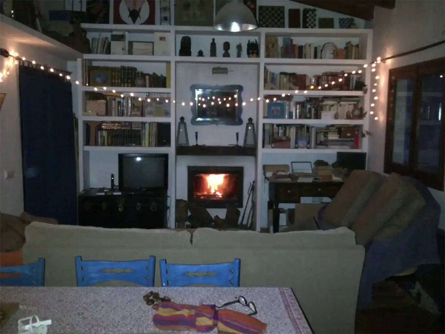 Sala de estar de Casa o chalet para compartir en Dénia con Jardín privado y Amueblado