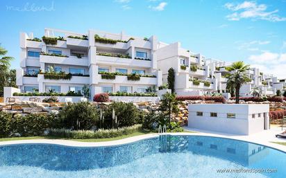 Exterior view of Apartment for sale in Estepona  with Air Conditioner, Private garden and Terrace