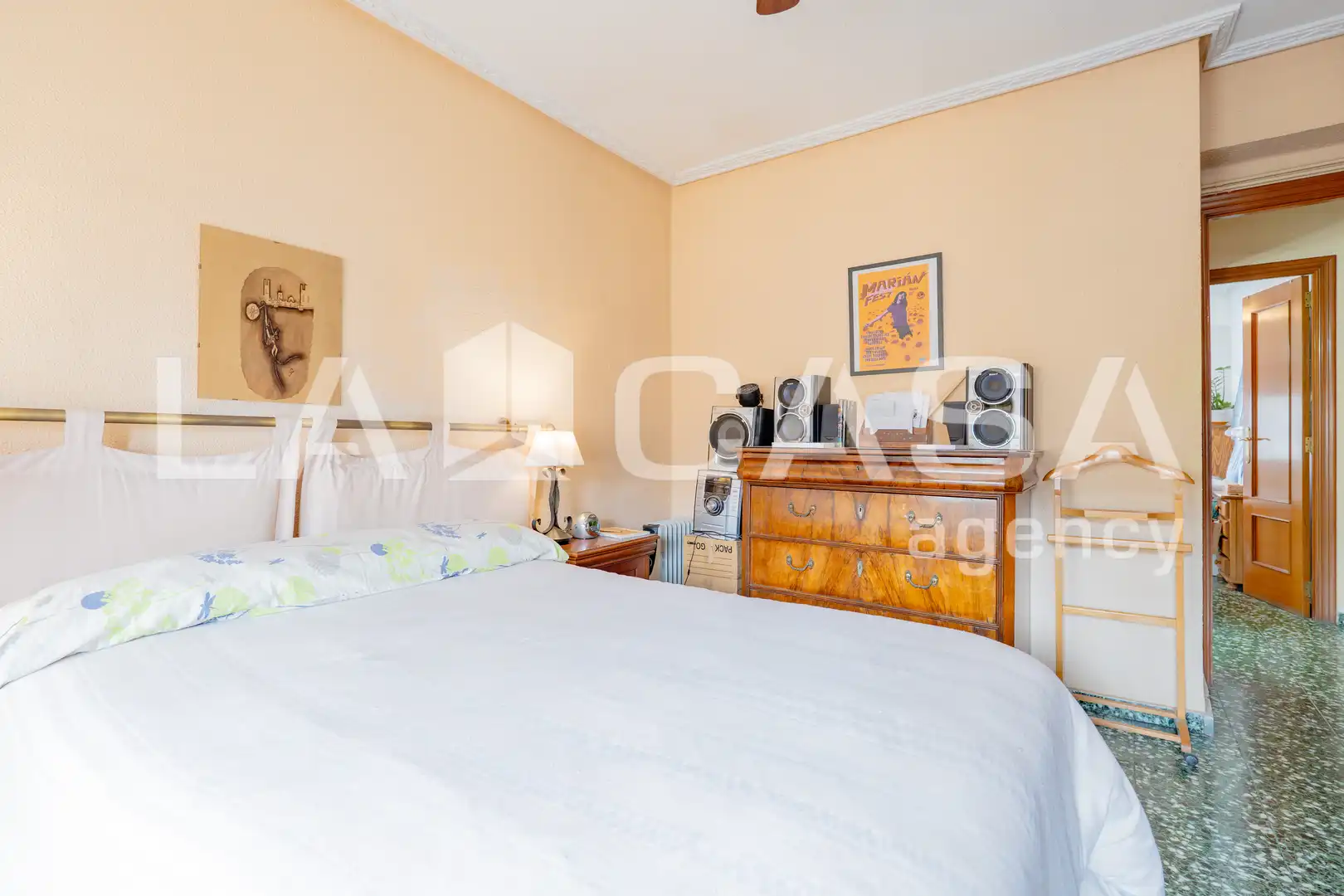 Bedroom of Flat for sale in Valencia  with Balcony