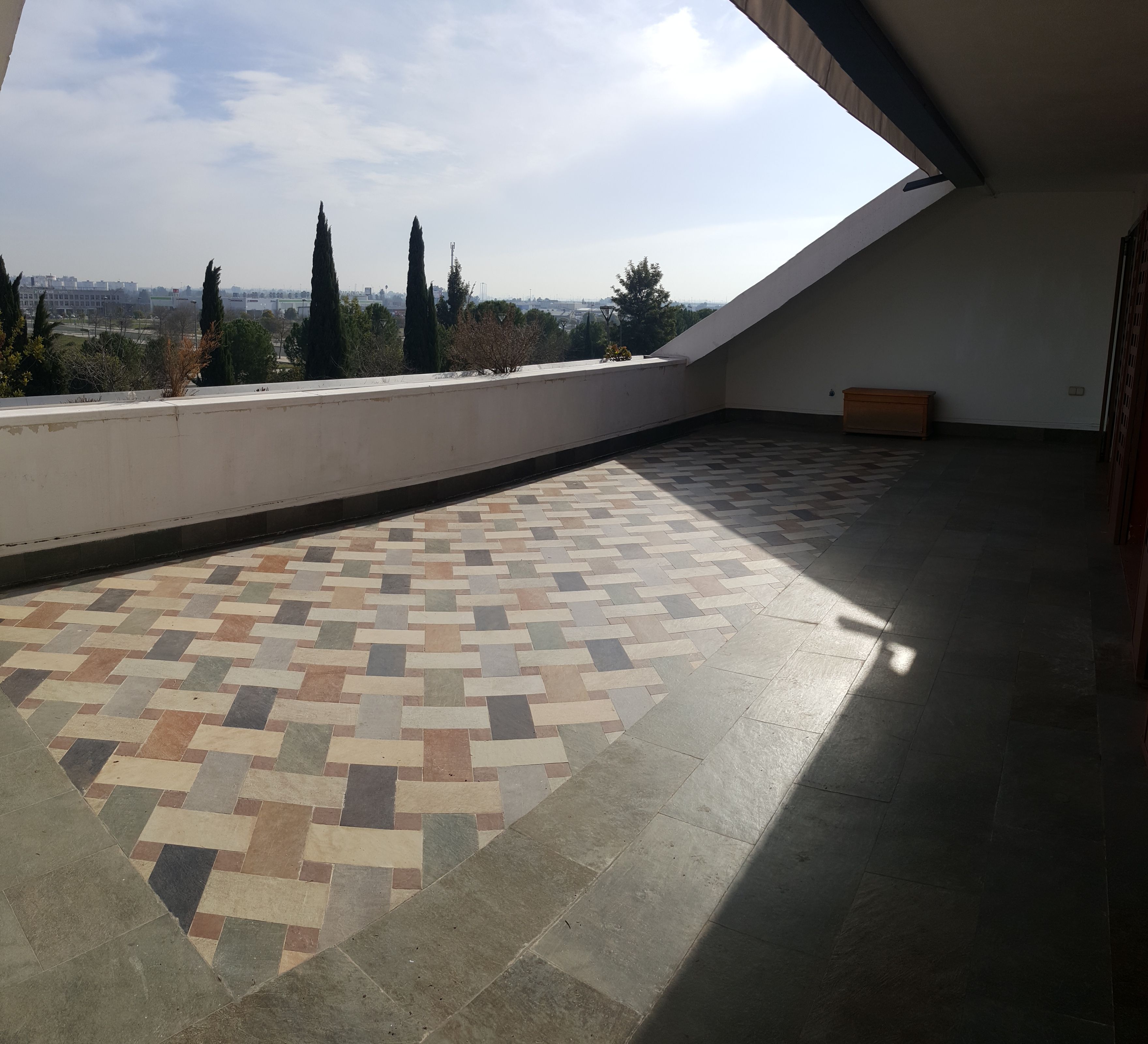 Terrace of Flat for sale in Camas  with Air Conditioner, Heating and Parquet flooring