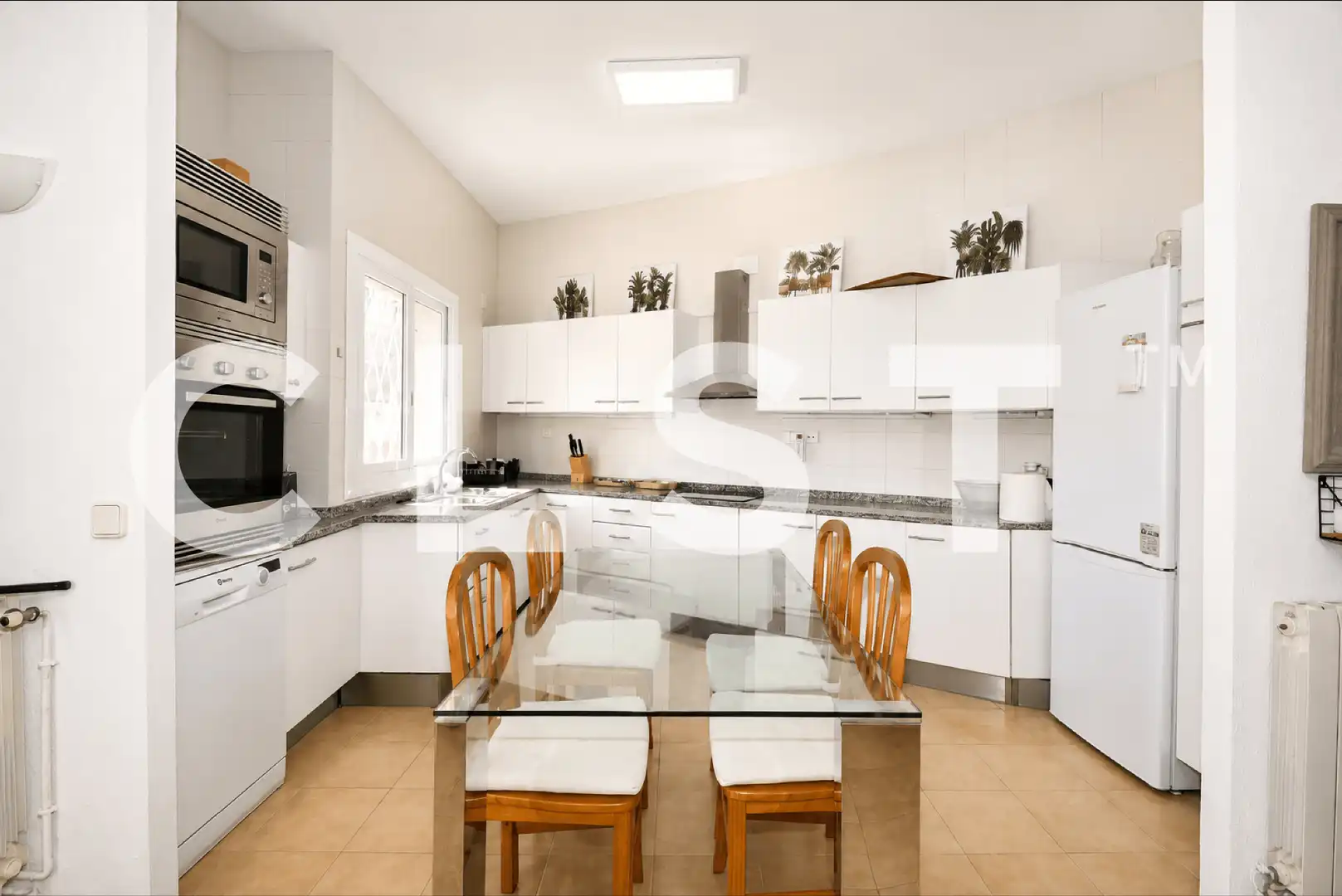 Kitchen of Houses for rent in Cubelles  with Air Conditioner, Heating and Private garden