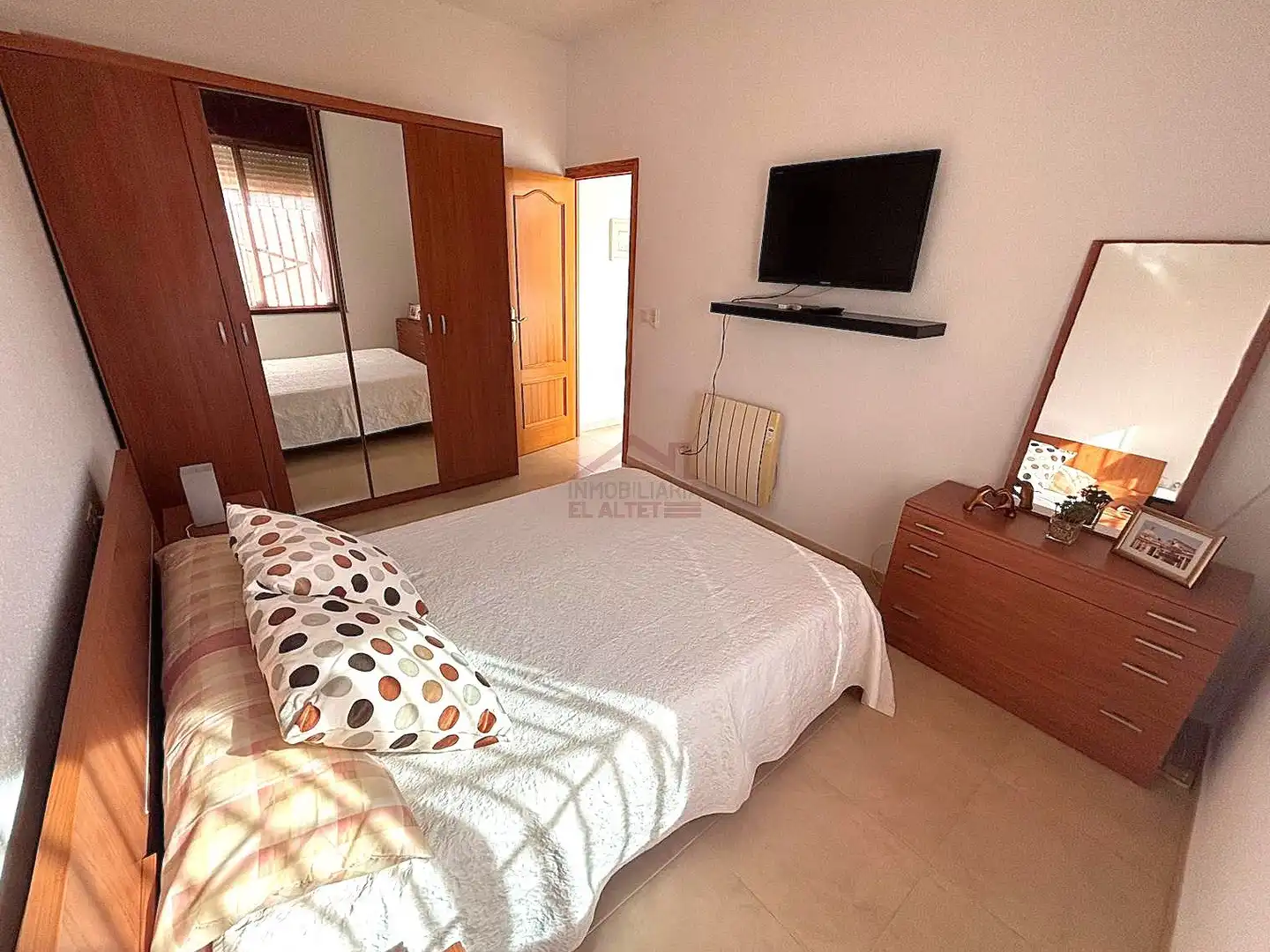 Bedroom of Houses for rent in Elche / Elx  with Air Conditioner, Terrace and Furnished