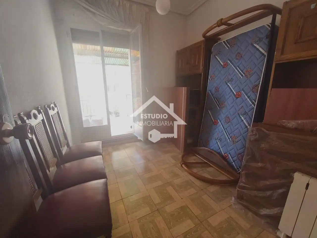 Bedroom of Flat for sale in  Logroño  with Heating and Terrace