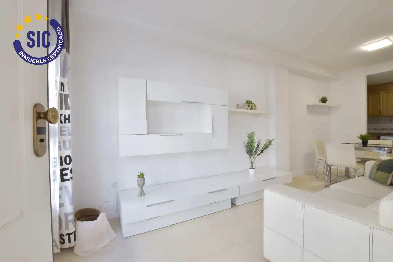 Sala de estar de Piso en venta en Rafelbuñol / Rafelbunyol con Aire acondicionado, Trastero y Piscina