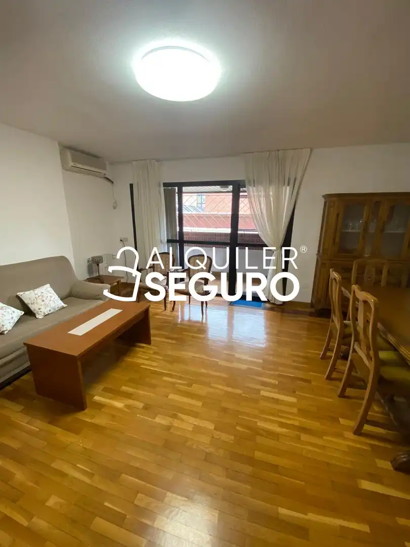 Wohnzimmer von Wohnung zur Miete in Guadalajara mit Klimaanlage, Heizung und Terrasse
