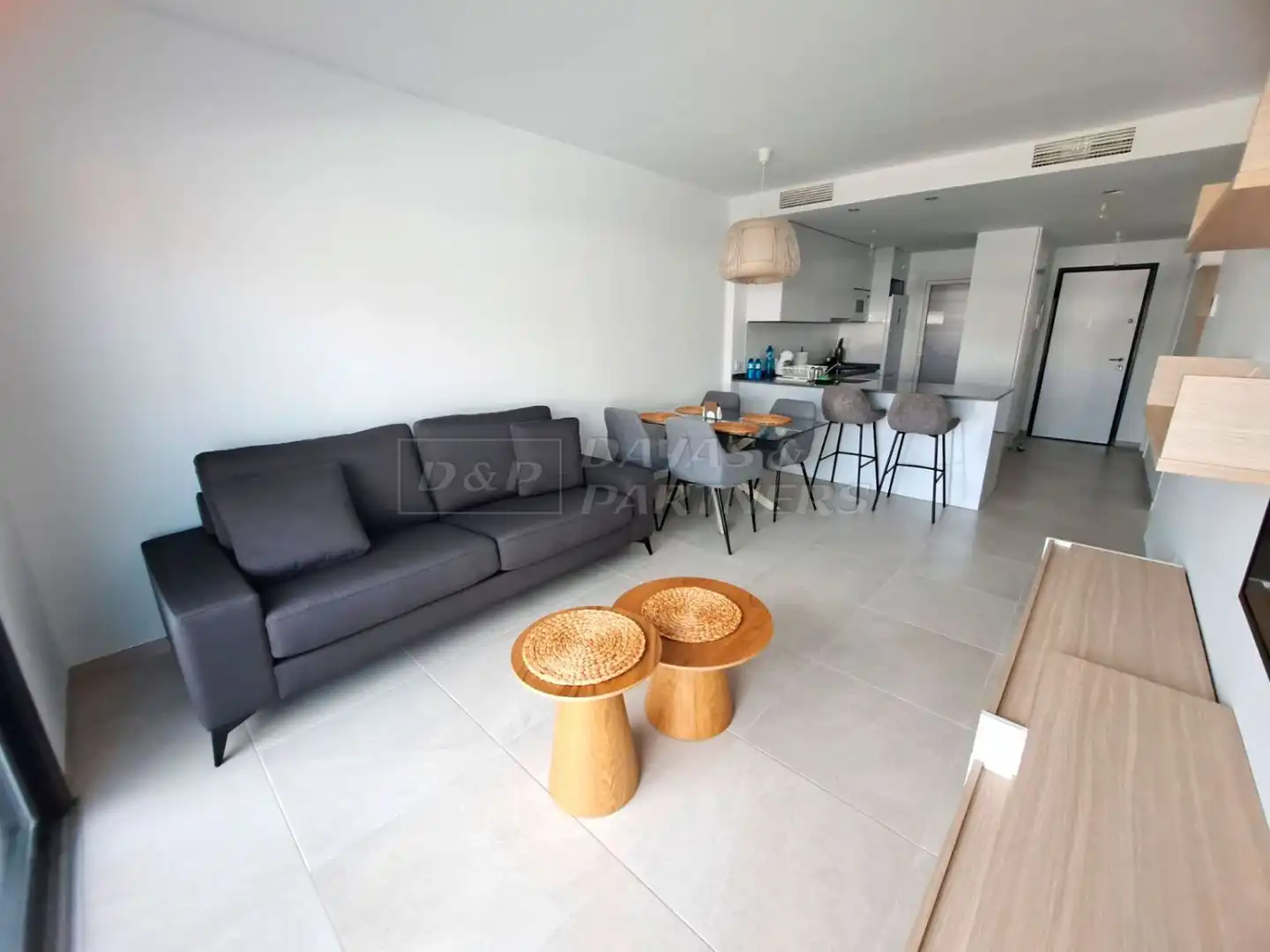 Sala de estar de Ático en venta en Torrevieja con Aire acondicionado, Calefacción y Terraza