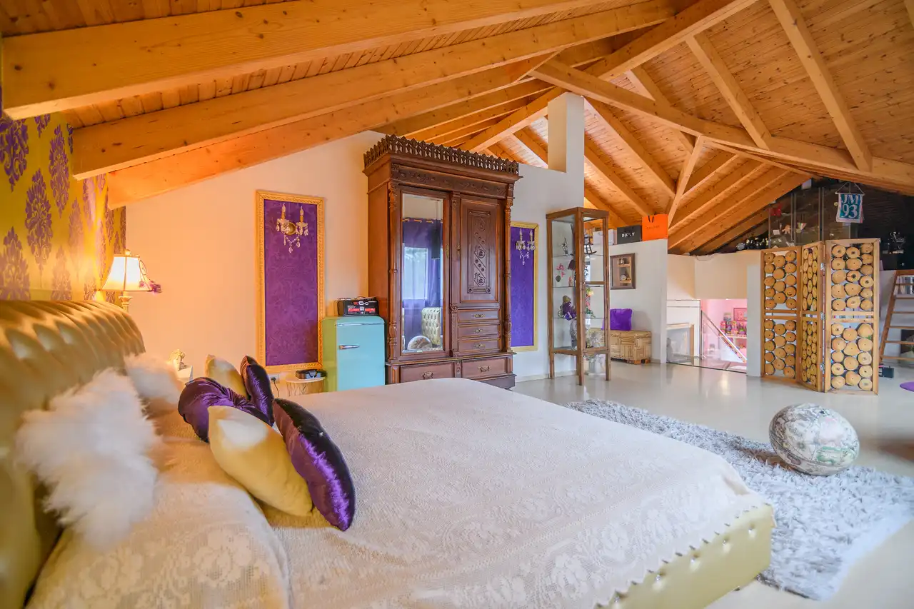 Habitación de Casa o chalet de alquiler en Begues con Aire acondicionado, Calefacción y Jardín privado