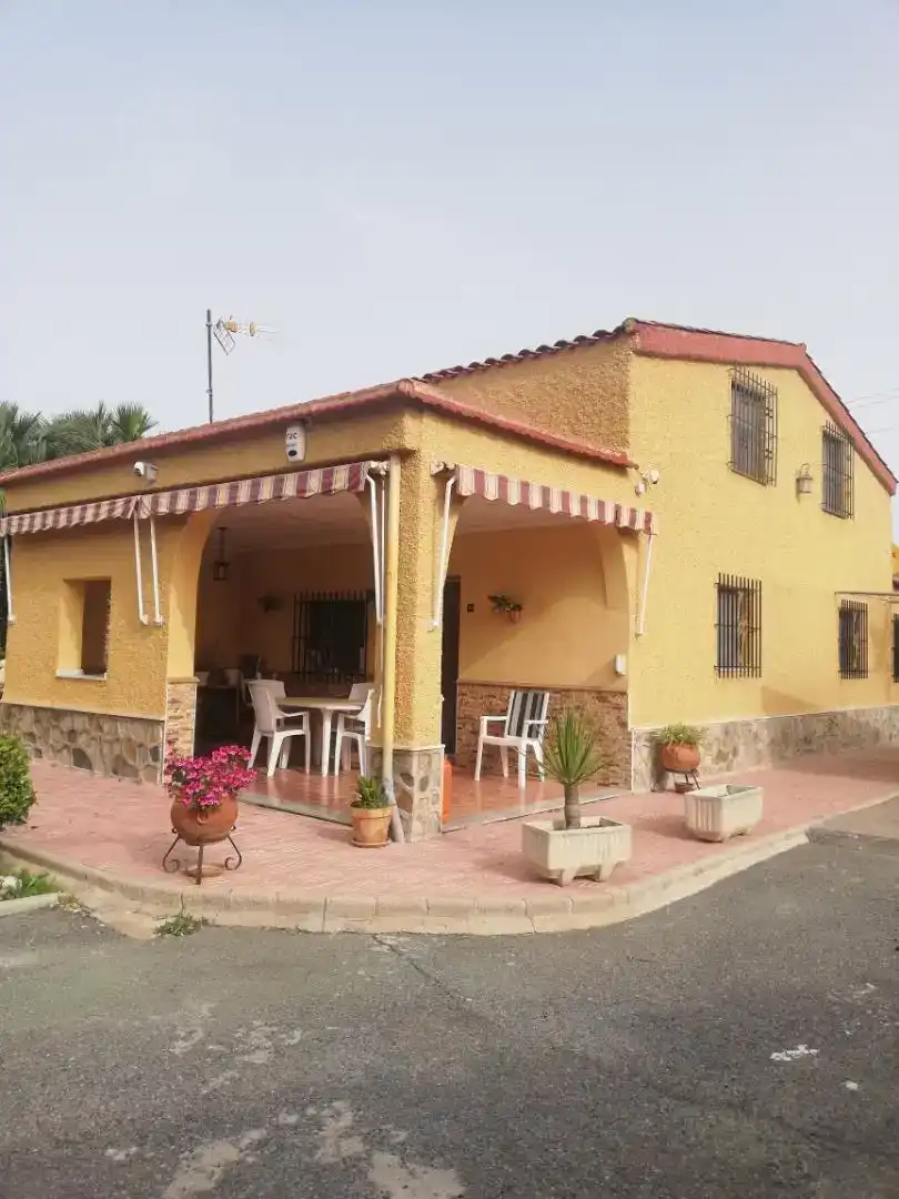 Jardí de Casa o xalet en venda en Elche / Elx amb Aire condicionat i Piscina