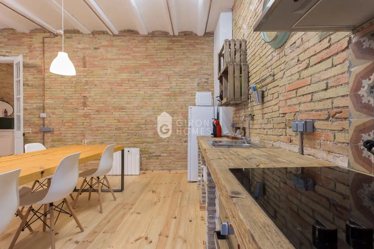Kitchen of Apartments for sale in Girona  with Heating, Private garden and Terrace