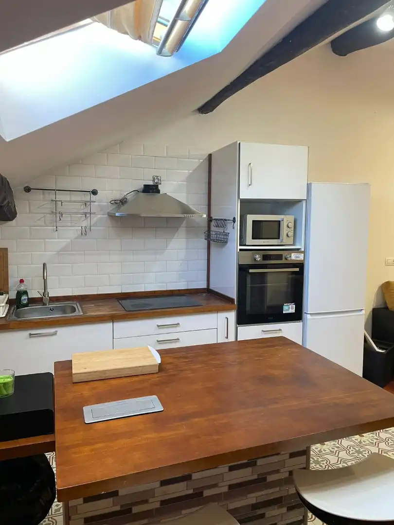 Küche von Wohnung zur Miete in Ferrol mit Abstellraum und Möbliert