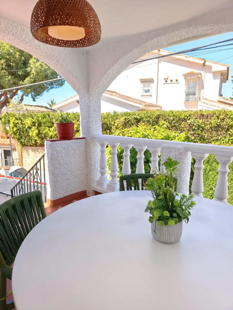 Terraza de Casa adosada de alquiler en Vélez-Málaga