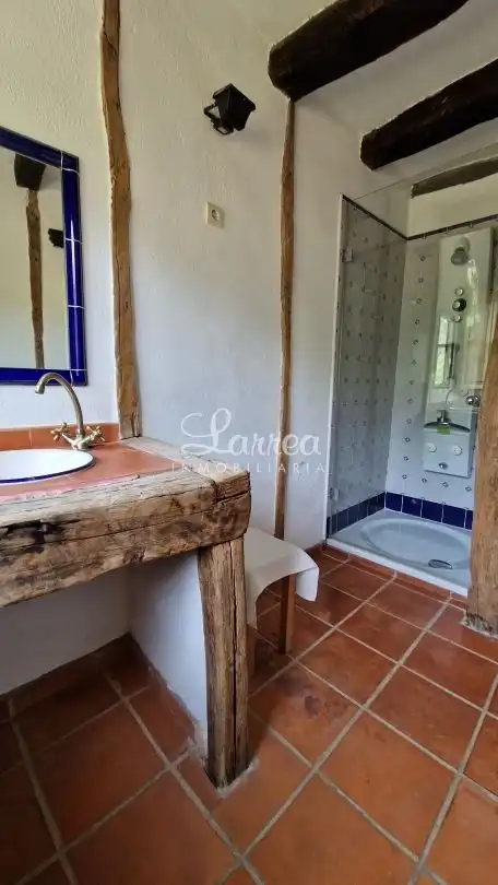 Bathroom of Detached homes for sale in Zeberio  with Heating and Furnished
