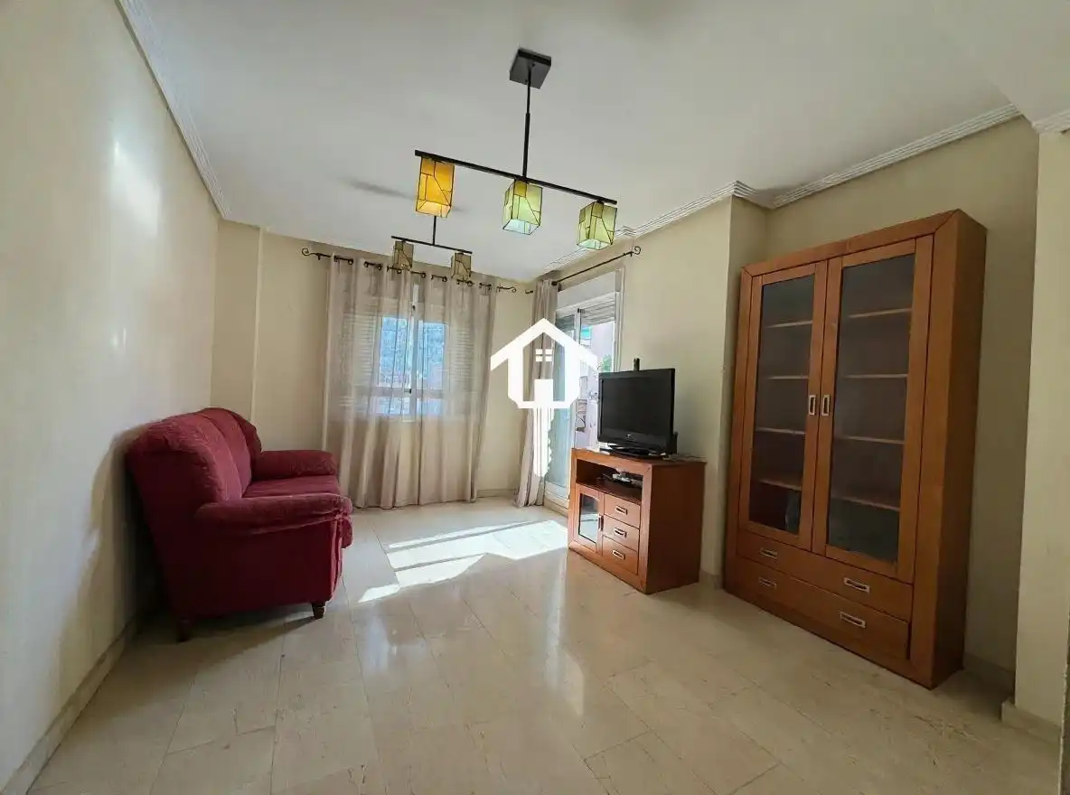 Sala d'estar de Àtic en venda en Alicante / Alacant amb Calefacció, Terrassa i Moblat