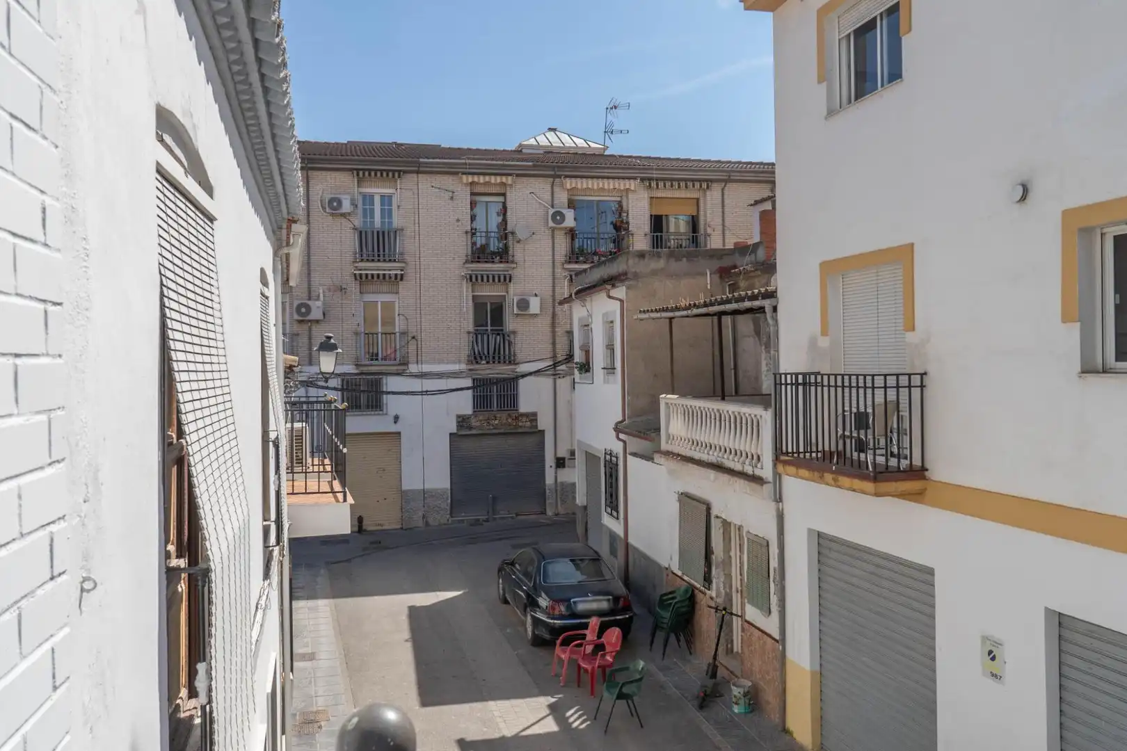 Vista exterior de Casa adosada en venta en Santa Fe con Aire acondicionado, Terraza y Trastero