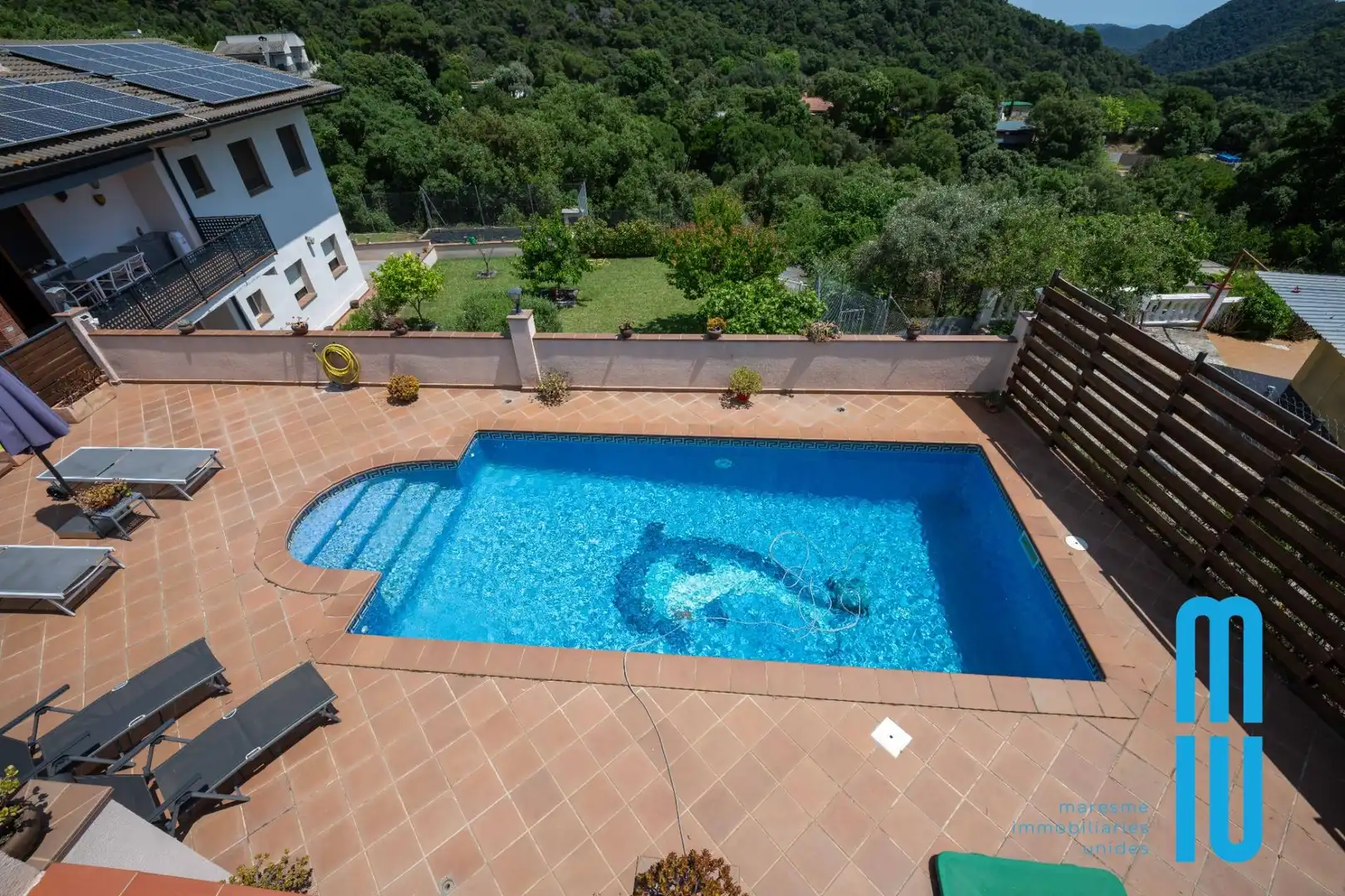 Piscina de Casa o xalet en venda en Tordera amb Calefacció, Jardí privat i Terrassa