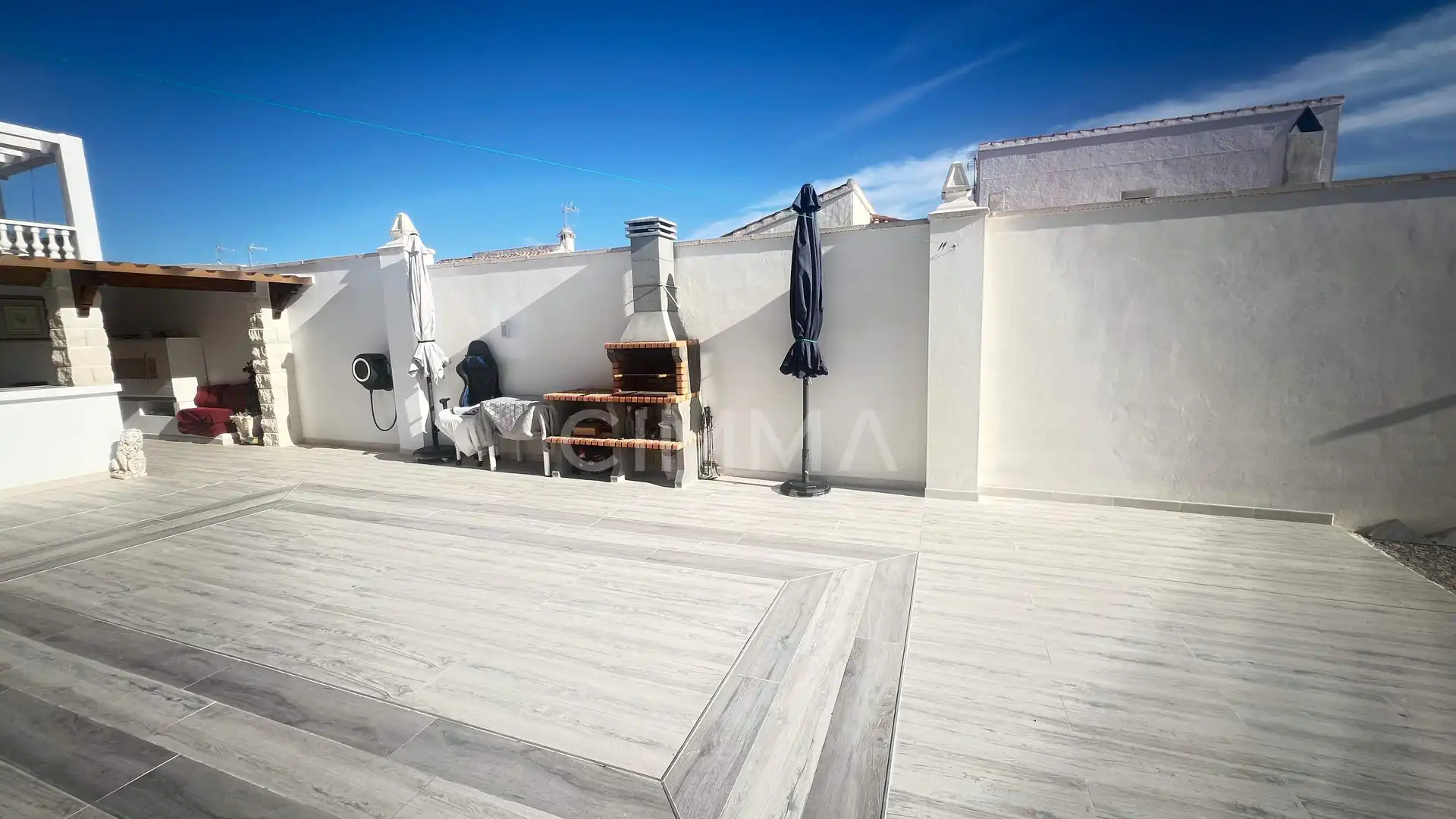 Terraza de Casa o chalet en venta en La Nucia con Aire acondicionado, Jardín privado y Terraza