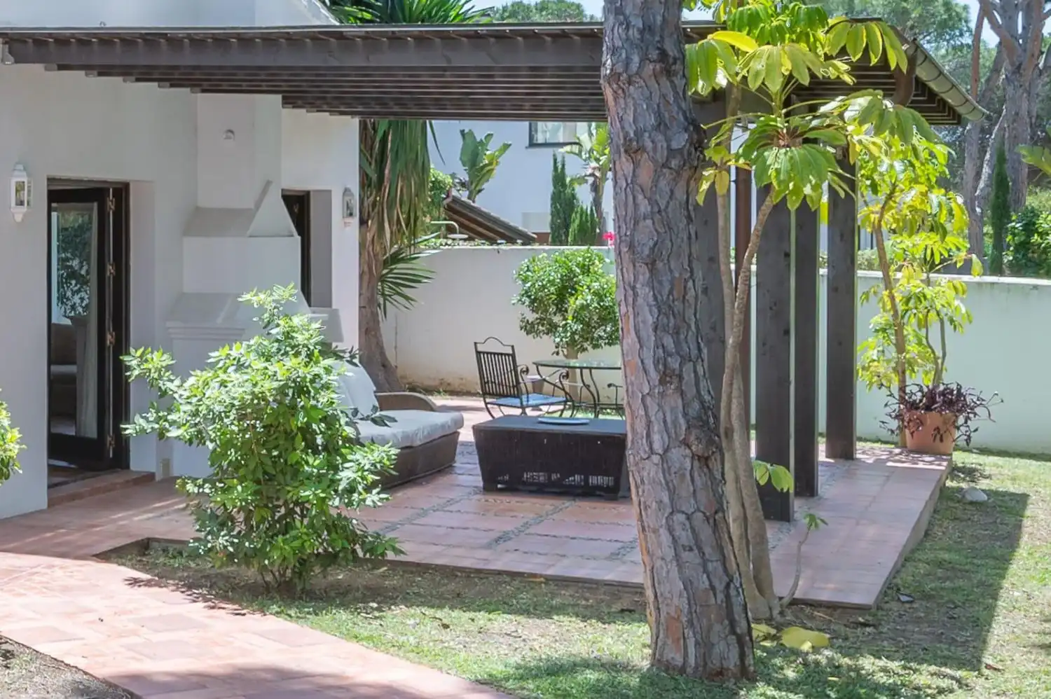 Terrassa de Casa o xalet de lloguer en Marbella amb Aire condicionat