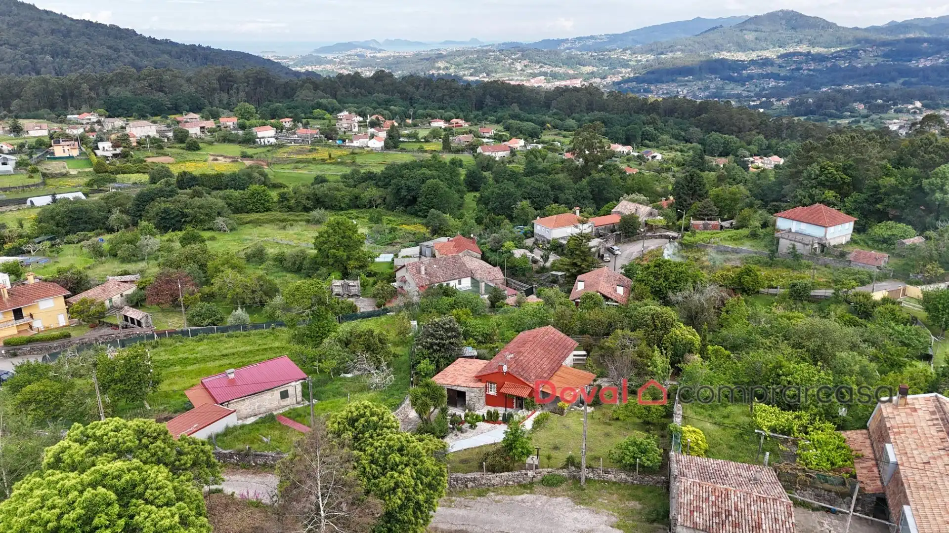 Vista exterior de Casa o xalet en venda en Gondomar