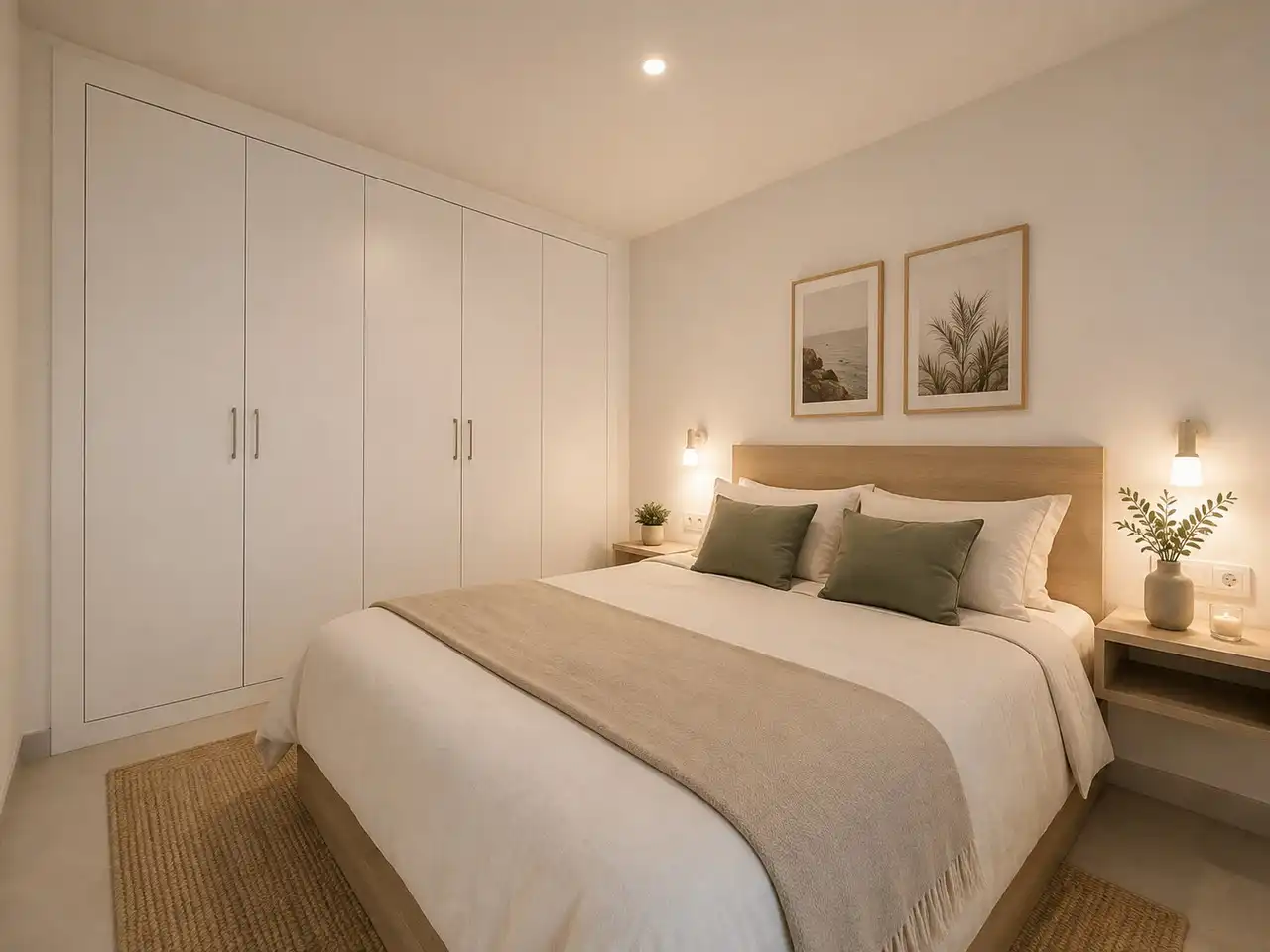 Bedroom of Apartments for sale in Dénia  with Terrace, Washing machine and Community pool