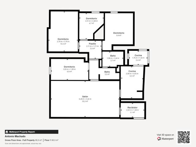 Piso en Venta en Carrer d'Antonio Machado en Canyelles