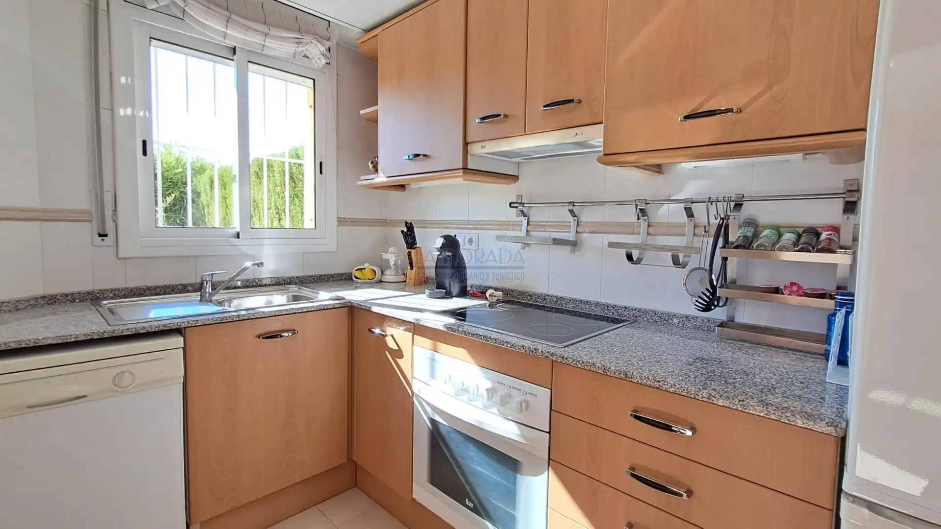 Kitchen of Detached homes for sale in Mont-roig del Camp  with Air Conditioner, Furnished and Balcony