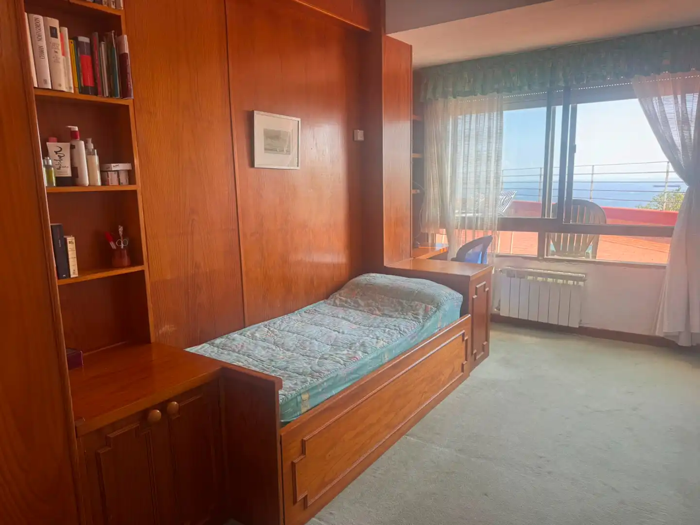Schlafzimmer von Wohnung zum Verkauf in Santander mit Heizung, Terrasse und Abstellraum