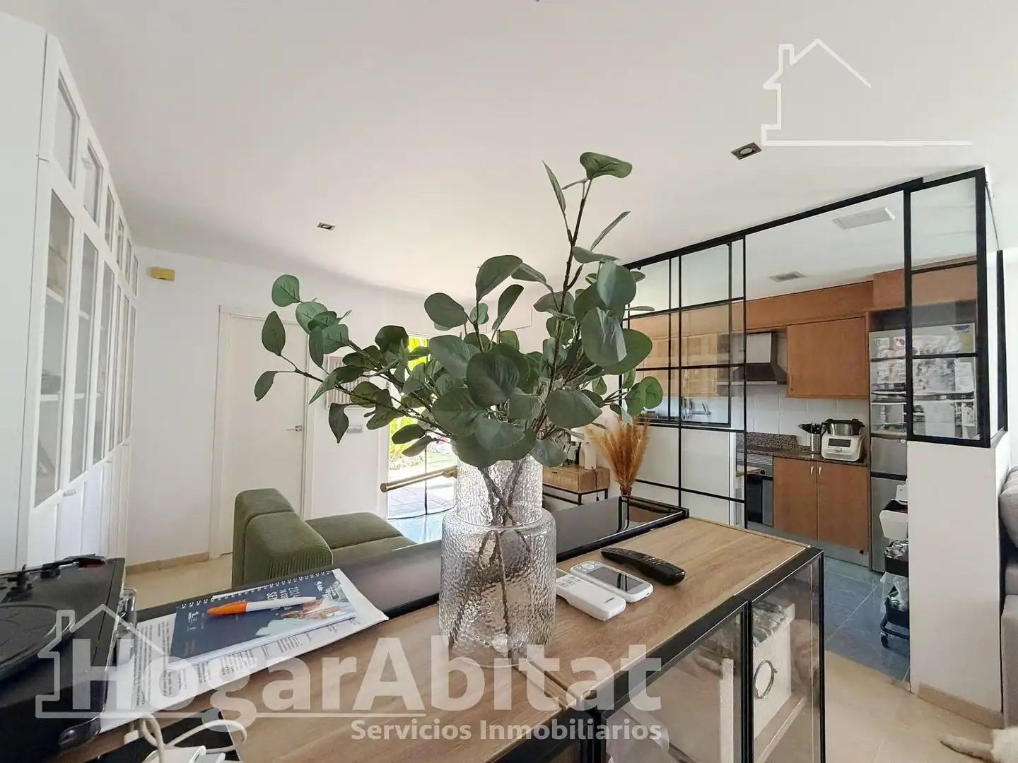 Living room of Houses for sale in Moncada  with Air Conditioner, Heating and Private garden