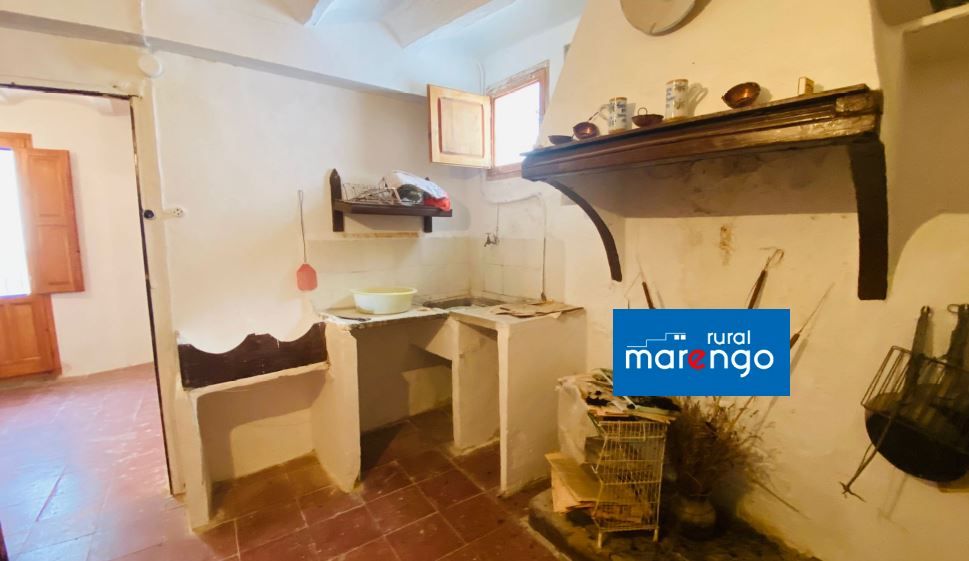 Cuina de Casa o xalet en venda en Puebla de Arenoso amb Jardí privat, Terrassa i Balcó