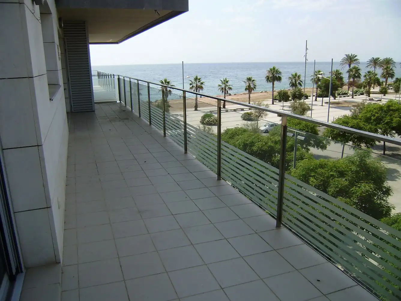 Terrace of Flat for rent in Badalona  with Air Conditioner, Heating and Terrace