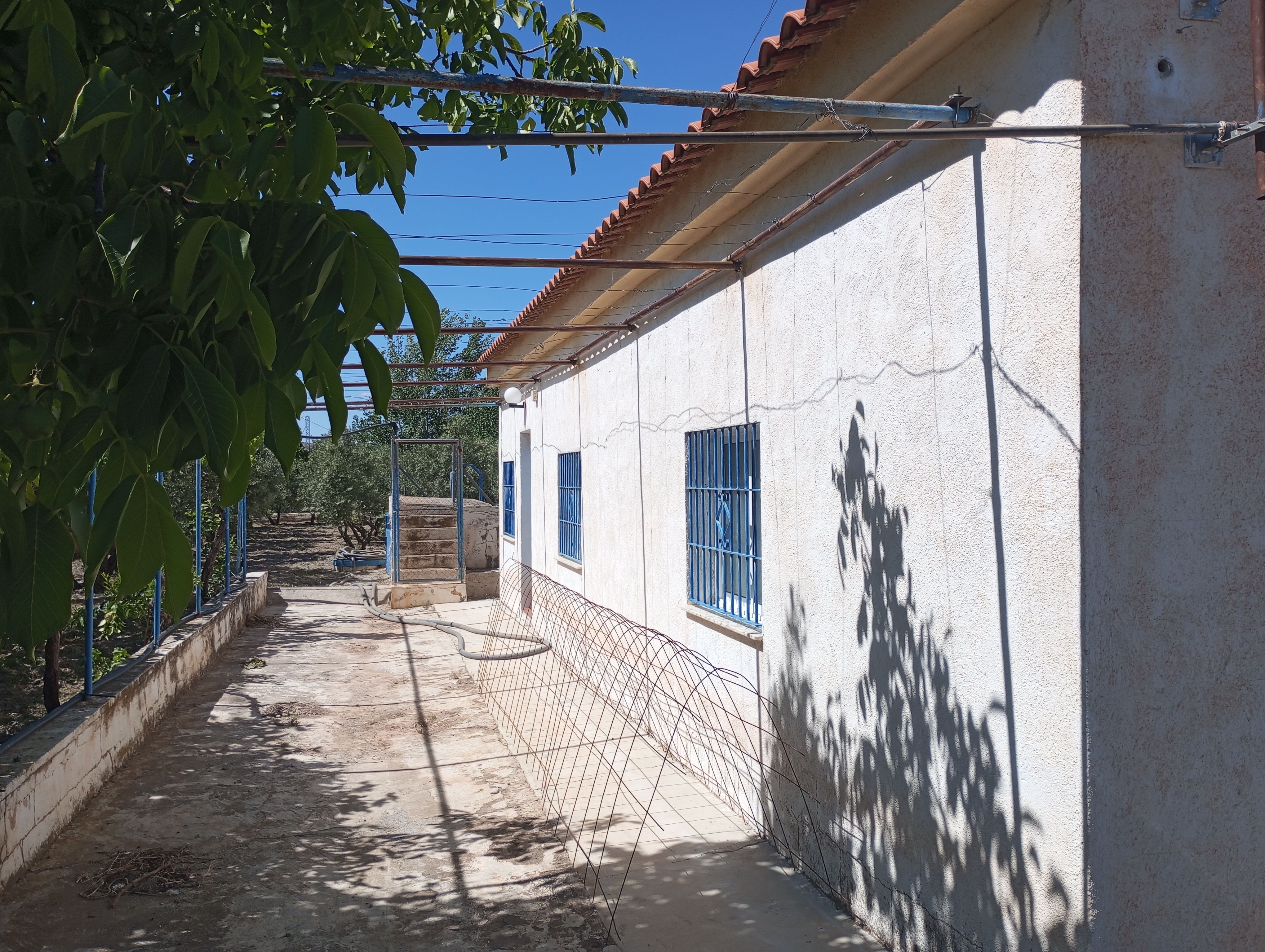 Vista exterior de Casa o xalet en venda en Baza amb Moblat