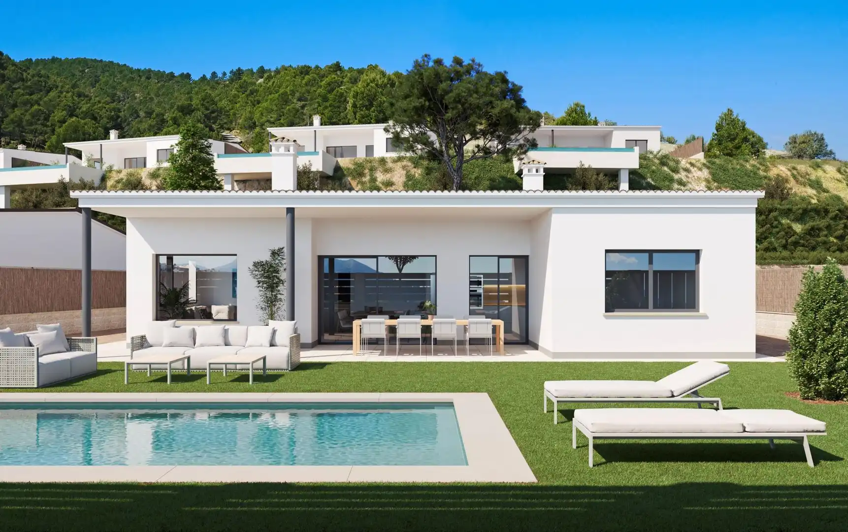 Terrassa de Casa o xalet en venda en Penàguila