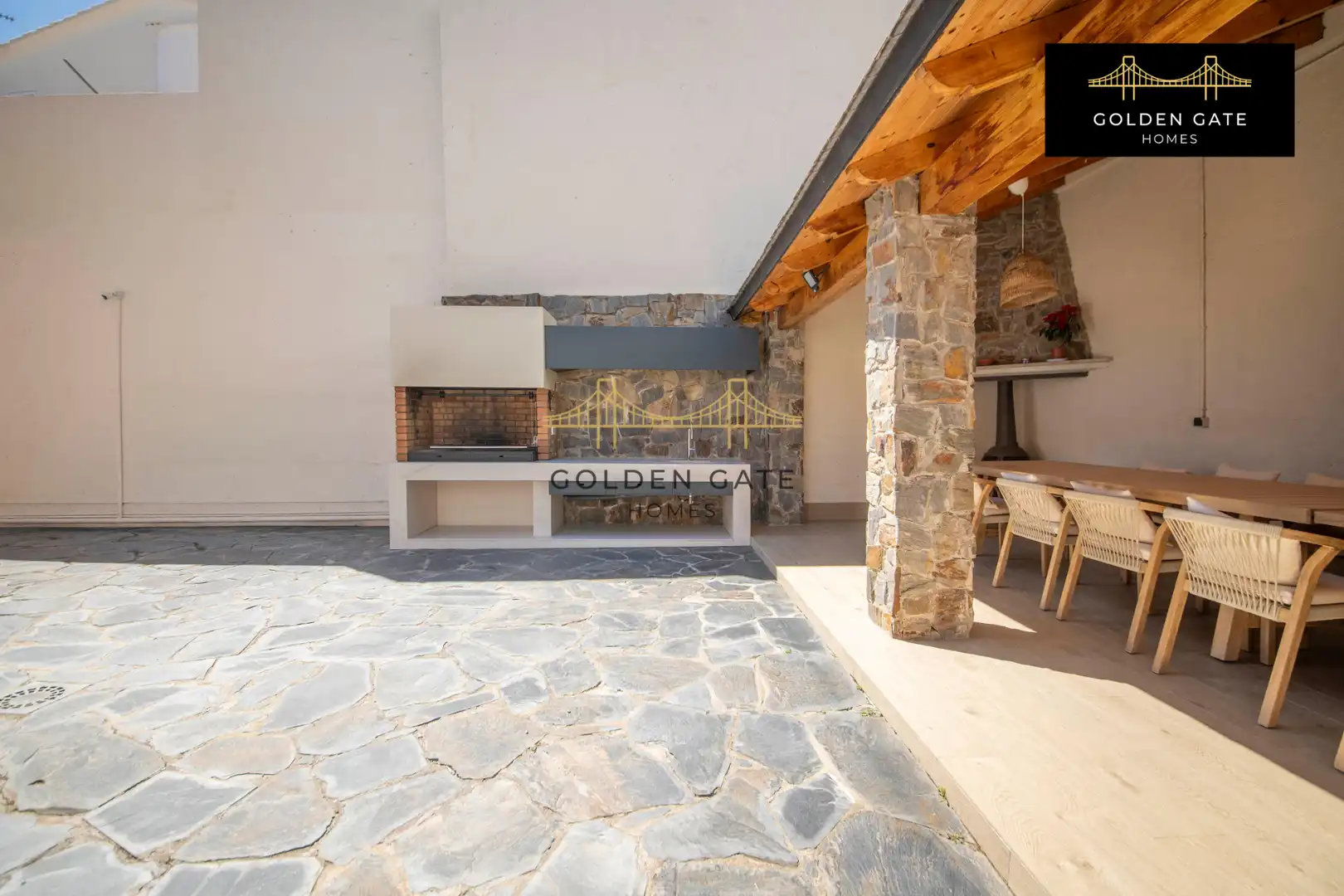 Terraza de Casa o chalet en venta en Badalona con Aire acondicionado, Calefacción y Jardín privado