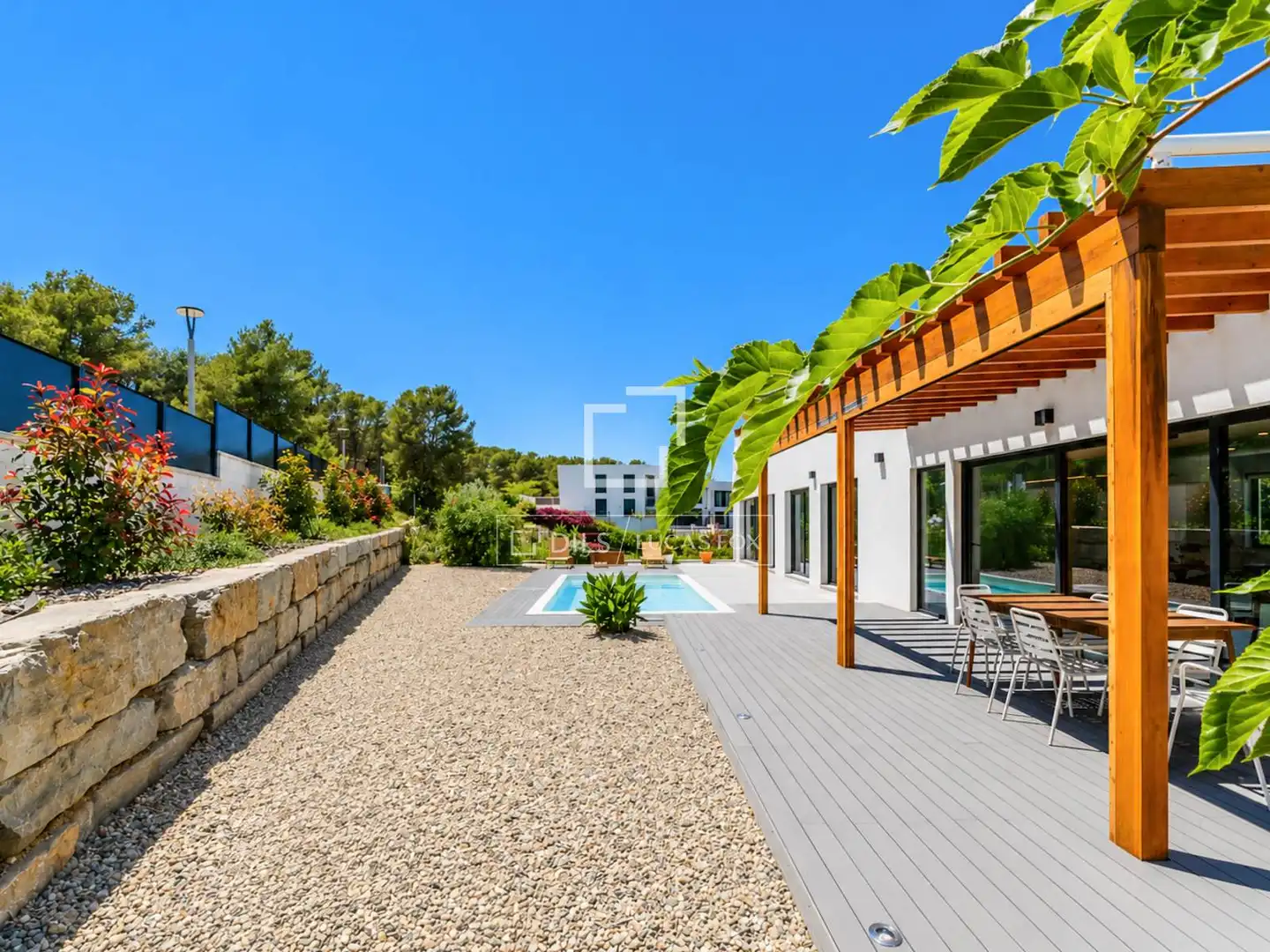 Terrassa de Casa o xalet en venda en Sant Pere de Ribes amb Aire condicionat, Calefacció i Jardí privat