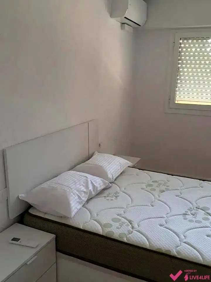 Schlafzimmer von Wohnung zur Miete in Valencia mit Klimaanlage, Terrasse und Möbliert