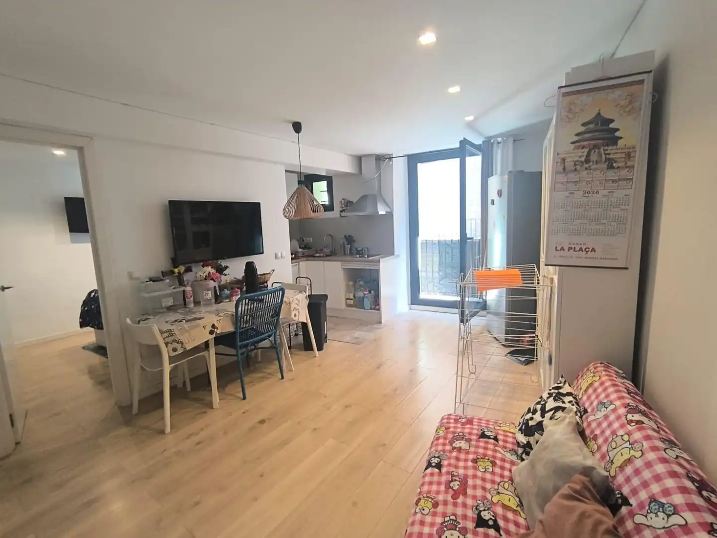 Sala d'estar de Pis en venda en Manresa amb Moblat i Balcó