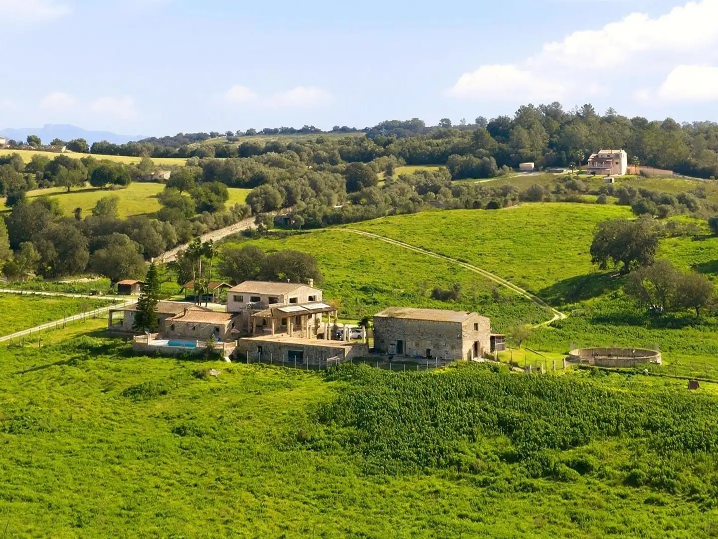 Vista exterior de Casa o xalet en venda en Llubí amb Aire condicionat, Calefacció i Jardí privat