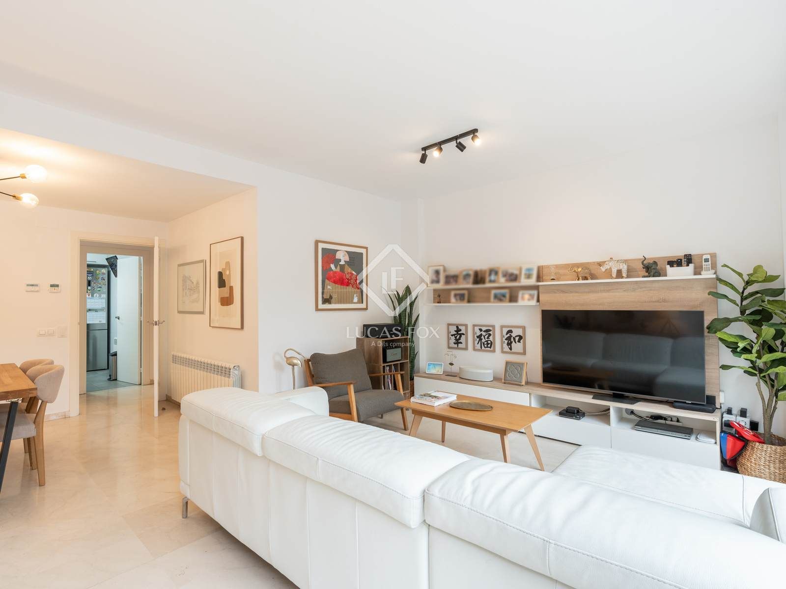 Living room of House or chalet for sale in Sant Cugat del Vallès  with Air Conditioner, Heating and Private garden
