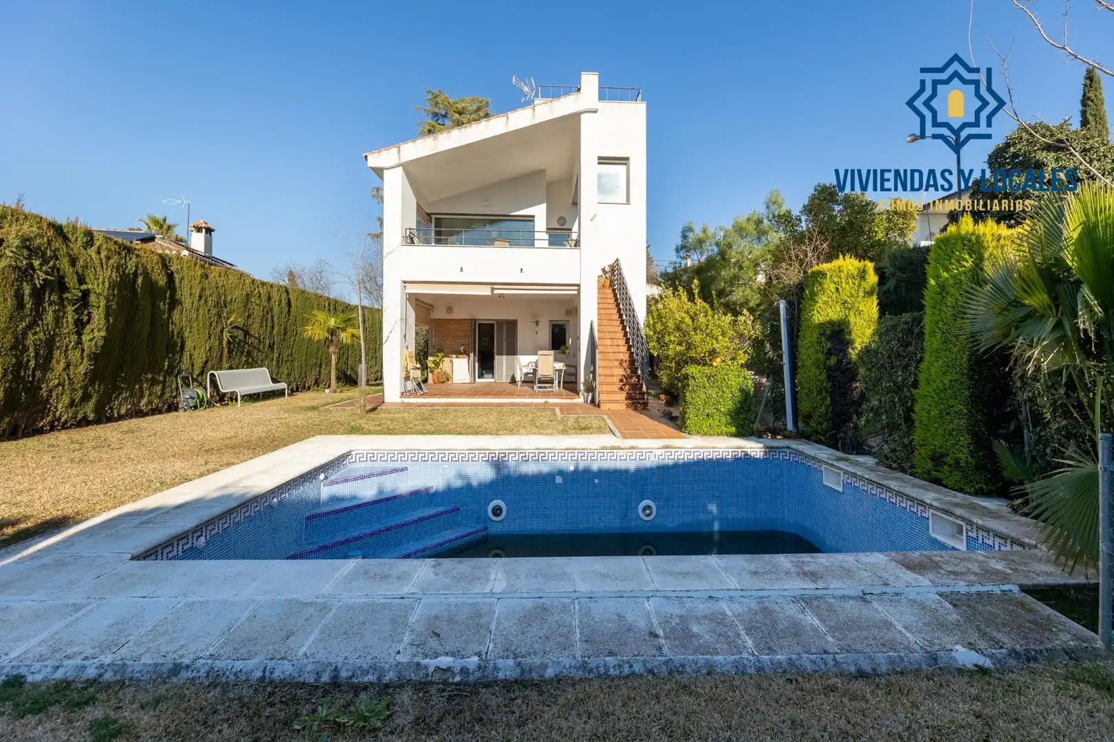 Jardí de Casa o xalet en venda en Cájar amb Piscina