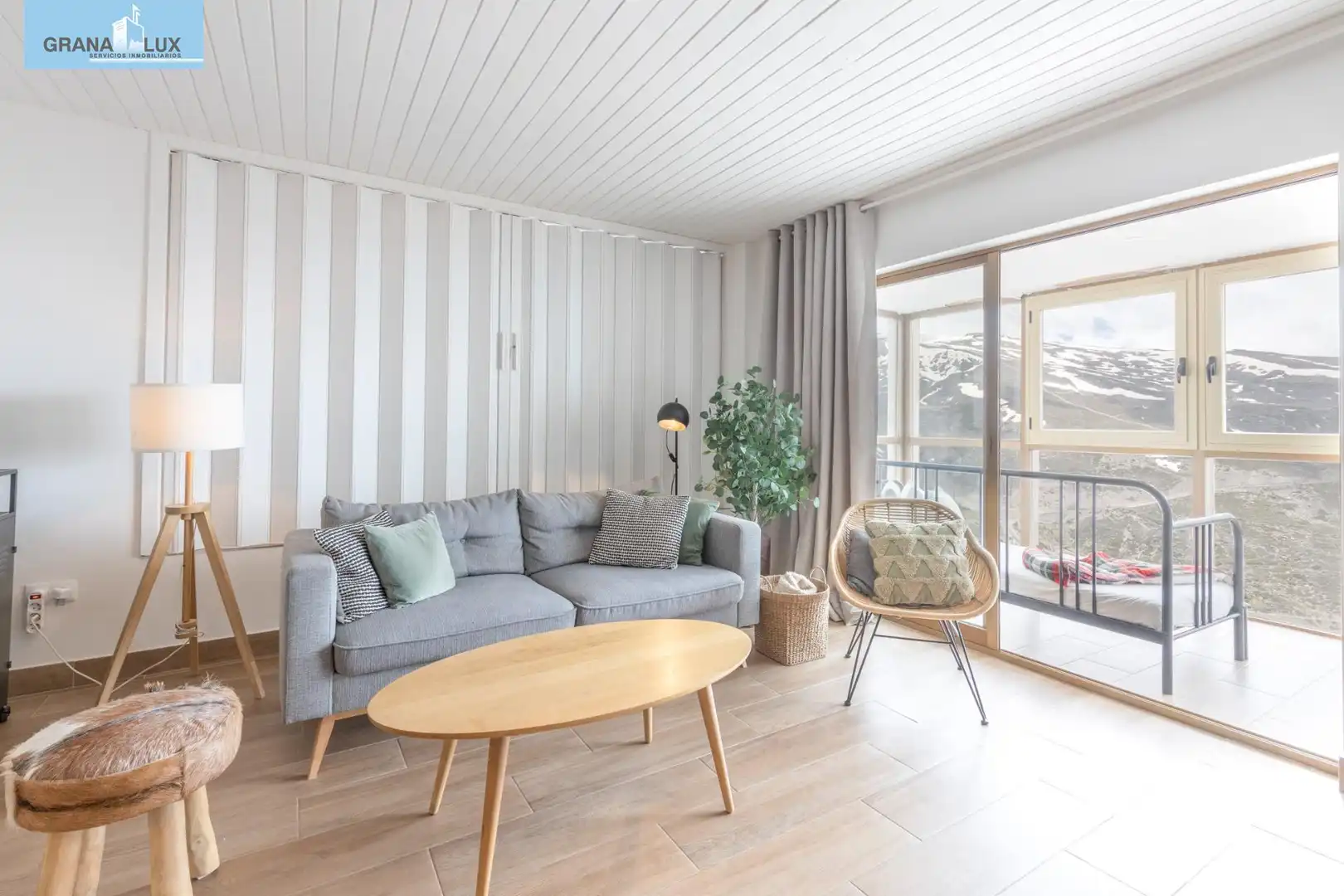 Wohnzimmer von Wohnung zum Verkauf in Sierra Nevada mit Möbliert und Balkon