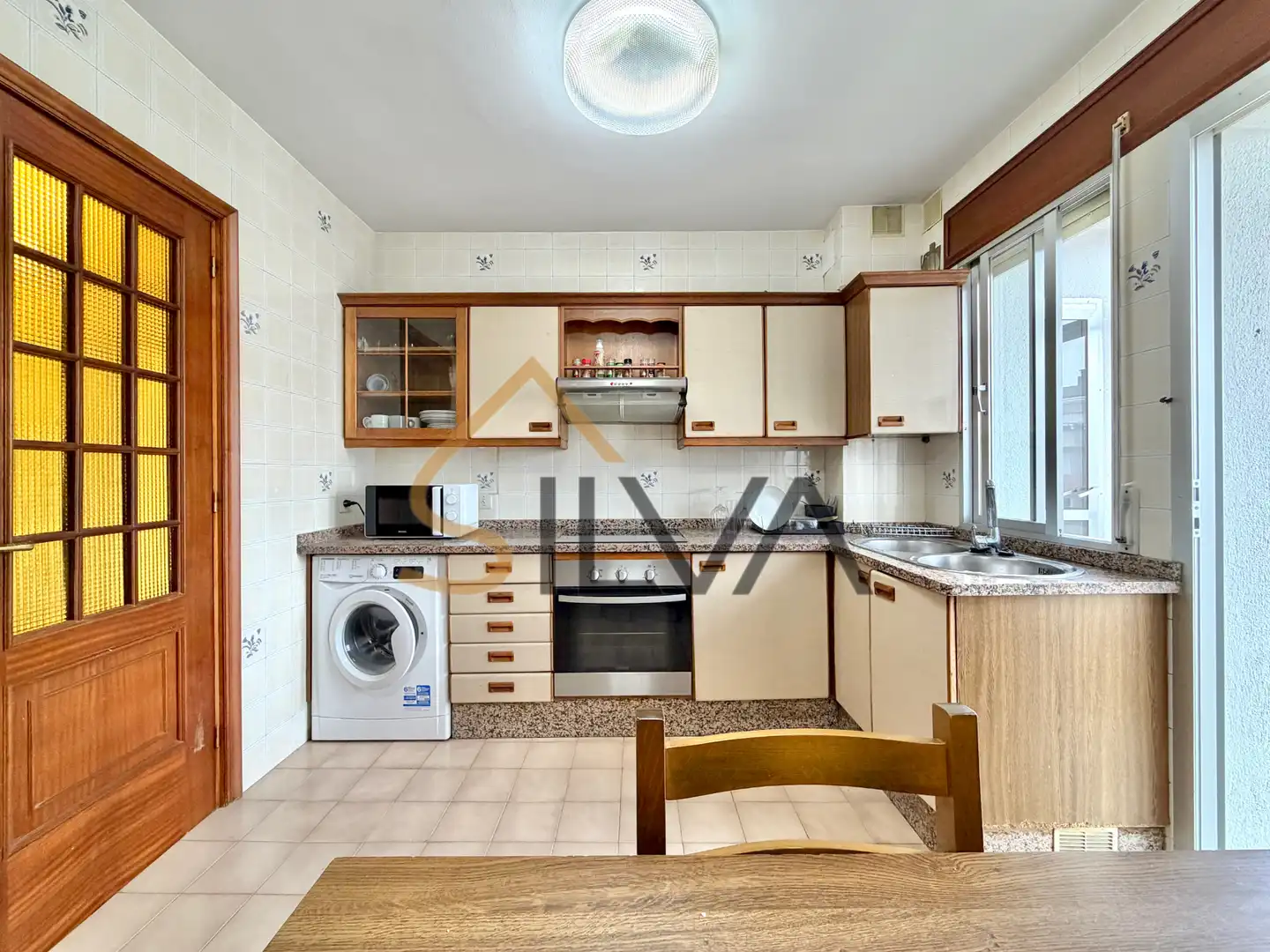 Kitchen of Flat for sale in Lugo  with Heating, Storage room and Furnished