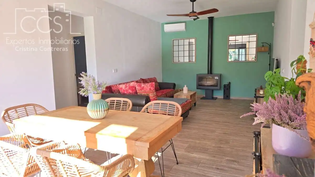 Living room of Country homes for sale in Pilas  with Air Conditioner, Terrace and Storage room