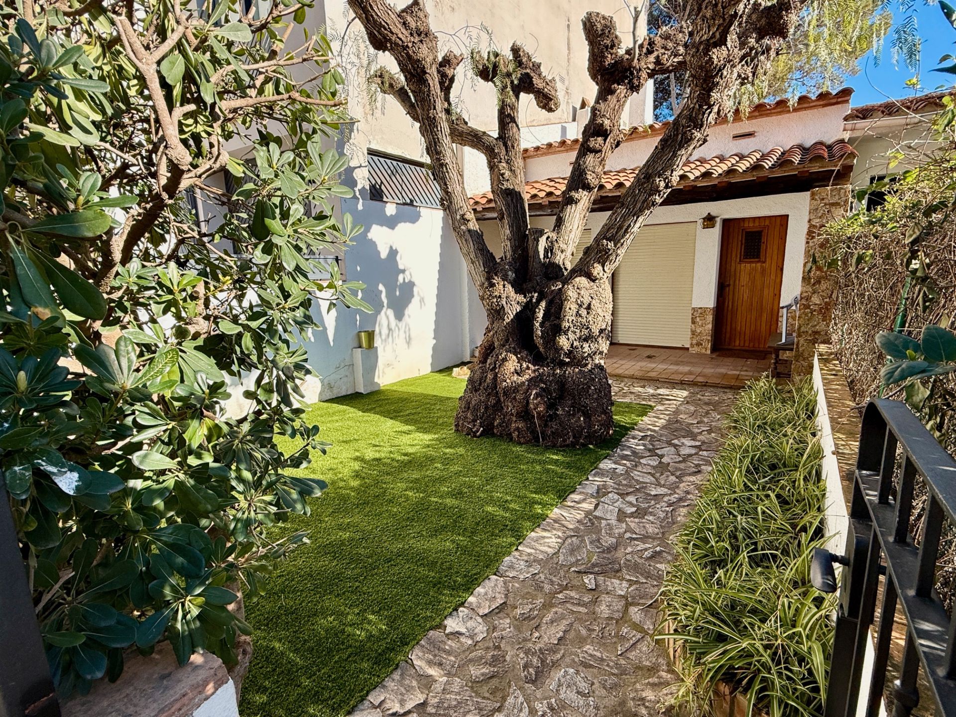 Jardí de Casa adosada de lloguer en Palafrugell amb Terrassa i Moblat