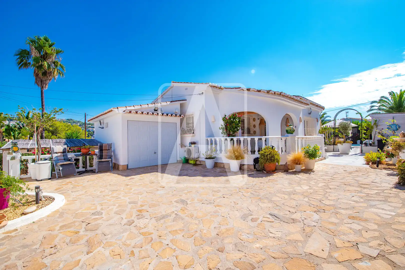 Exterior view of Houses for sale in Benissa  with Air Conditioner, Heating and Private garden