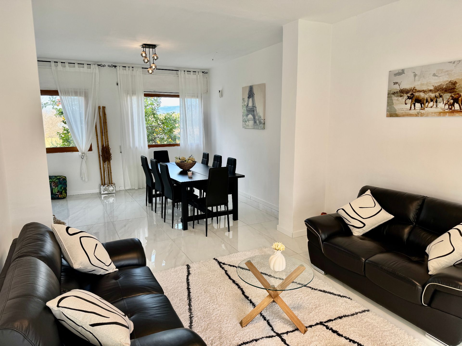 Dining room of House or chalet for sale in  Tarragona Capital  with Private garden, Parquet flooring and Terrace