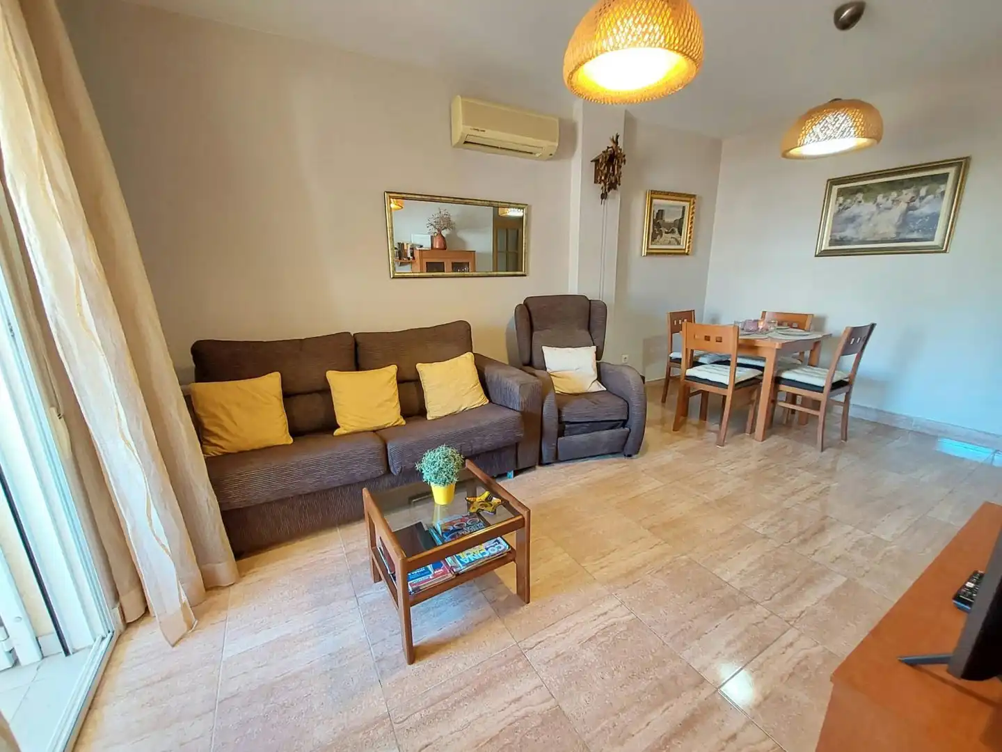 Sala d'estar de Apartament en venda en Centro