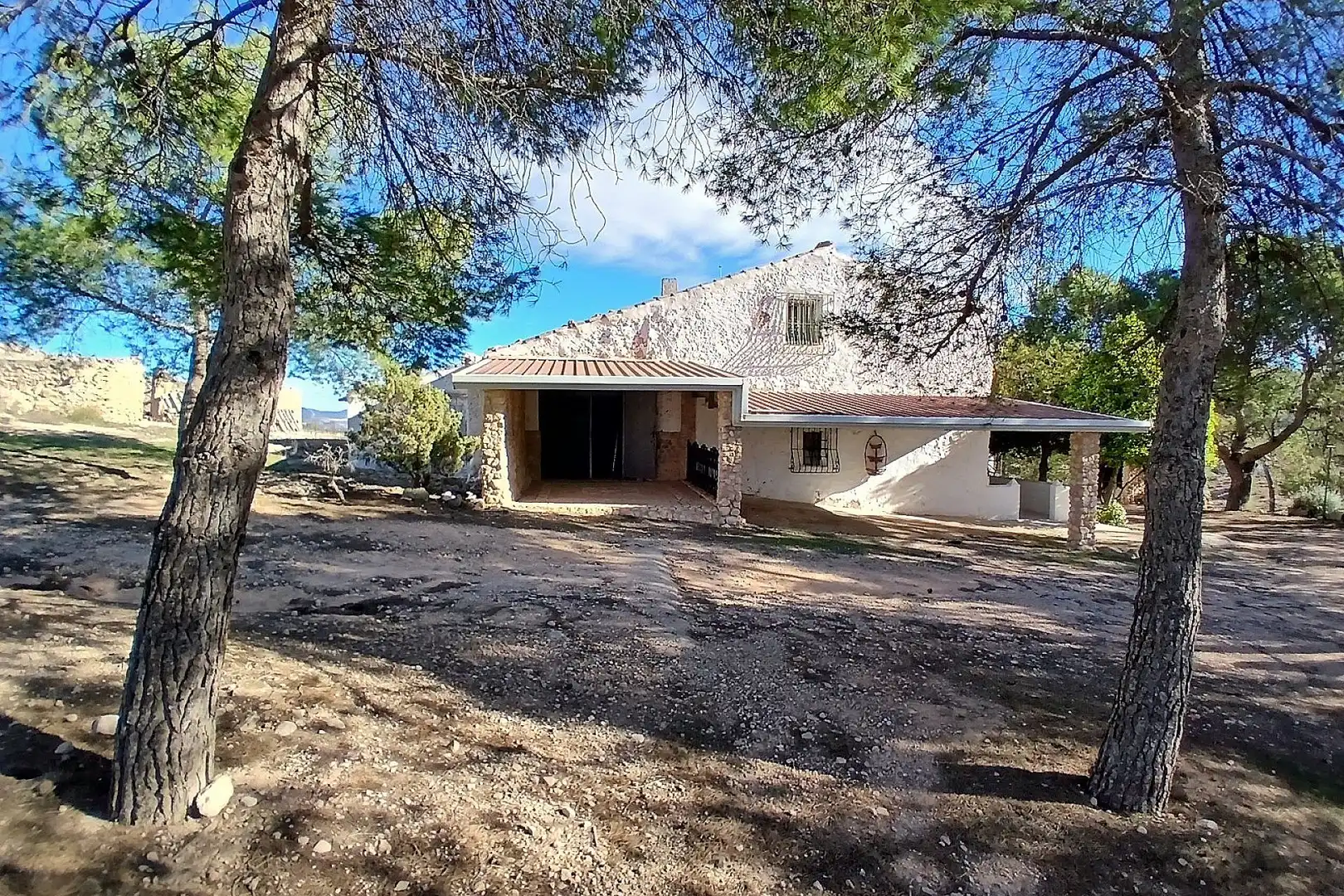 Vista exterior de Finca rústica en venda en Caudete